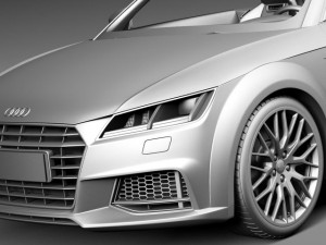 Audi TT Roadster 2015 Modelo 3D
