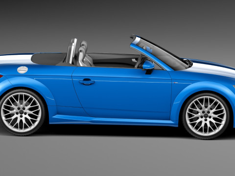 Audi TT Roadster 2015 3D Model
