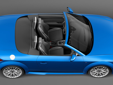 Audi TT Roadster 2015 3D Model
