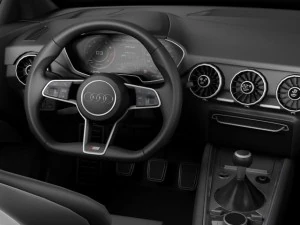 Audi TTS Roadster 2015 3D Model