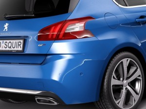 Peugeot 308 GT 2015 3Dモデル