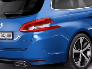 Peugeot 308 GT SW 2015 3D Model