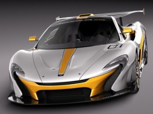 Mclaren P1 GTR Concept 2014 3D 모델