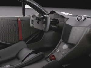 Mclaren P1 GTR Concept 2014 3D Model
