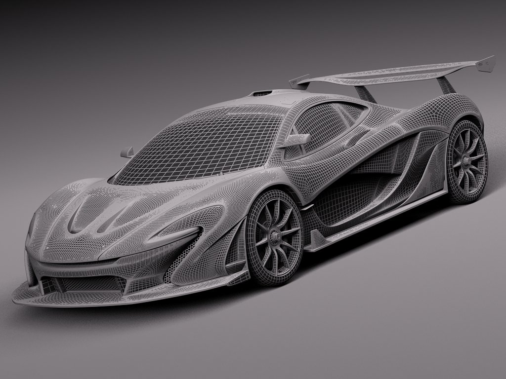 Чертежи mclaren p1