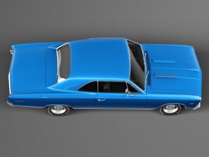 Chevrolet Chevelle SS 1966 3D Model
