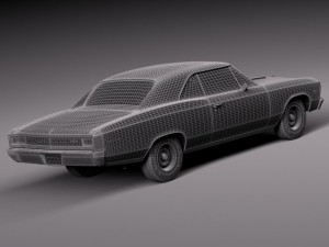 Chevrolet Chevelle SS 1966 3D Model