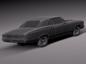 Chevrolet Chevelle SS 1966 3D Model