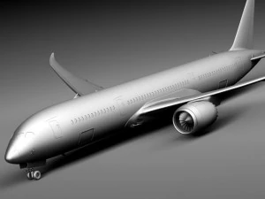 Boeing 787 Dreamliner 3D Model