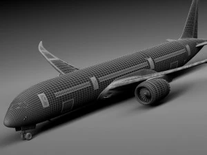 Boeing 787 Dreamliner 3D Model