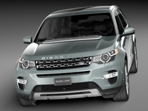 Land Rover Discovery Sport 2015 3D मॉडल
