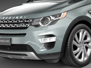 Land Rover Discovery Sport 2015 3D मॉडल