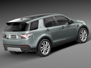 Land Rover Discovery Sport 2015 3D मॉडल