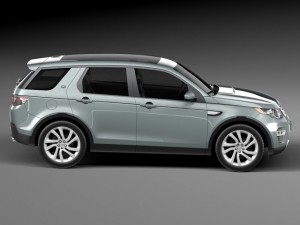 Land Rover Discovery Sport 2015 3D मॉडल