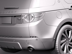 Land Rover Discovery Sport 2015 3D मॉडल