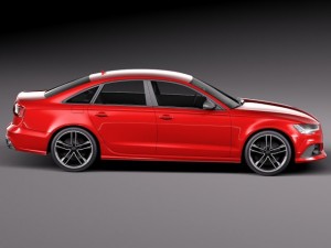 Audi RS6 Sedan 2015 3D मॉडल