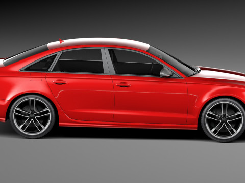 Audi RS6 Sedan 2015 Modello 3D