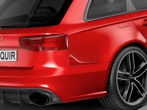 Audi RS6 Avant 2015 3D 模型