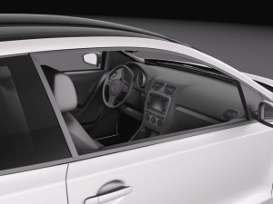 Volkswagen Polo GTI 3-door 2015 Modelo 3D