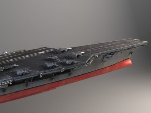 USS Enterprise CVN65 Carrier Modello 3D