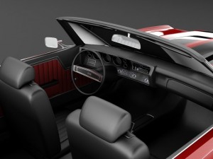 Chevrolet Chevelle SS Convertible 1970 3D Model