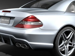 Mercedes-Benz SL 2009 3D Model