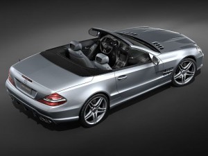 Mercedes-Benz SL 2009 3D Model