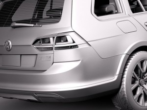 Volkswagen Golf Alltrack 2015 Modelo 3D