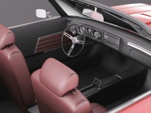 Chevrolet Chevelle SS Convertible 1969 3Dモデル