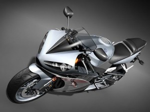 Yamaha YZF-R1 2009 Motorcycle Modelo 3D