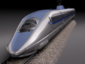 Shinkansen Speed Train 2014 Modèle 3D