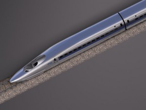 Shinkansen Speed Train 2014 Modèle 3D