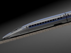 Shinkansen Speed Train 2014 Modèle 3D