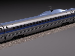 Shinkansen Speed Train 2014 Modèle 3D