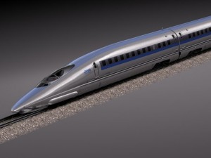 Shinkansen Speed Train 2014 Modèle 3D