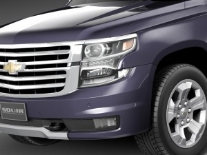 Chevrolet Tahoe Z71 2015 3Dモデル