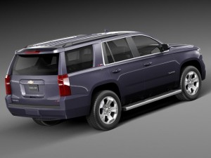 Chevrolet Tahoe Z71 2015 3Dモデル