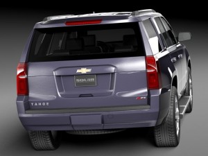 Chevrolet Tahoe Z71 2015 3Dモデル