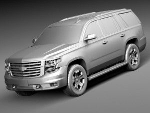 Chevrolet Tahoe Z71 2015 3Dモデル