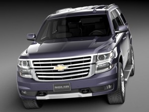 Chevrolet Tahoe Z71 2015 3Dモデル