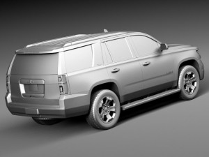 Chevrolet Tahoe Z71 2015 3Dモデル