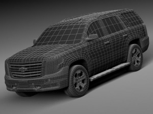 Chevrolet Tahoe Z71 2015 3Dモデル