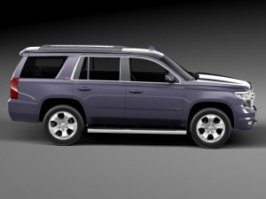 Chevrolet Tahoe Z71 2015 3Dモデル