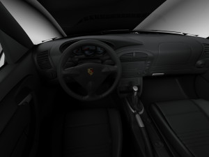 Porsche 911 996 Carrera 2003 3D Модель