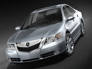 Acura RL 2009 3D Model
