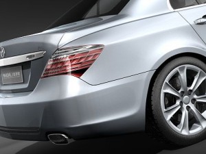 Acura RL 2009 Modello 3D