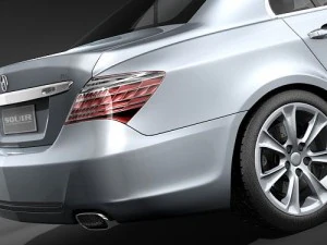 Acura RL 2009 3D Model