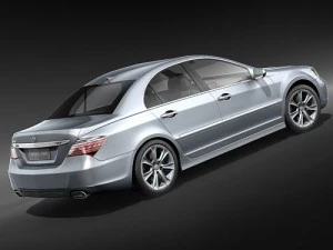 Acura RL 2009 3D Model