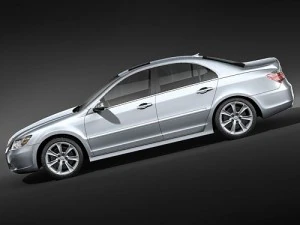 Acura RL 2009 3D Model