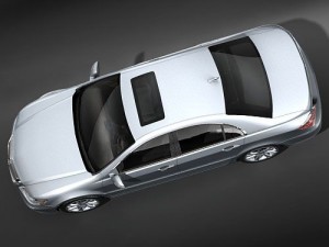 Acura RL 2009 Modello 3D